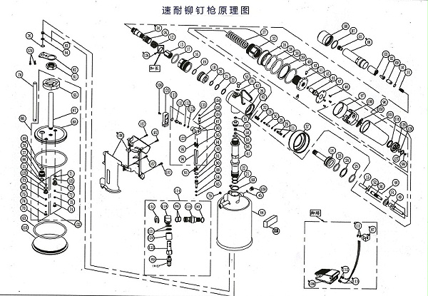 速耐铆钉枪